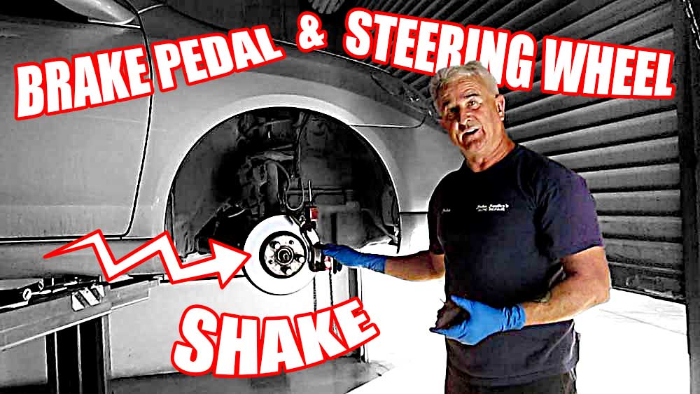 How to Diagnose a Brake Pedal and Steering Wheel Shake on a 2006 Matrix