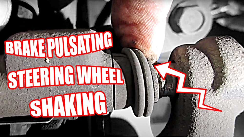 2014 Nissan Pathfinder Brake Pedal Pulsating and Steering Wheel Shaking